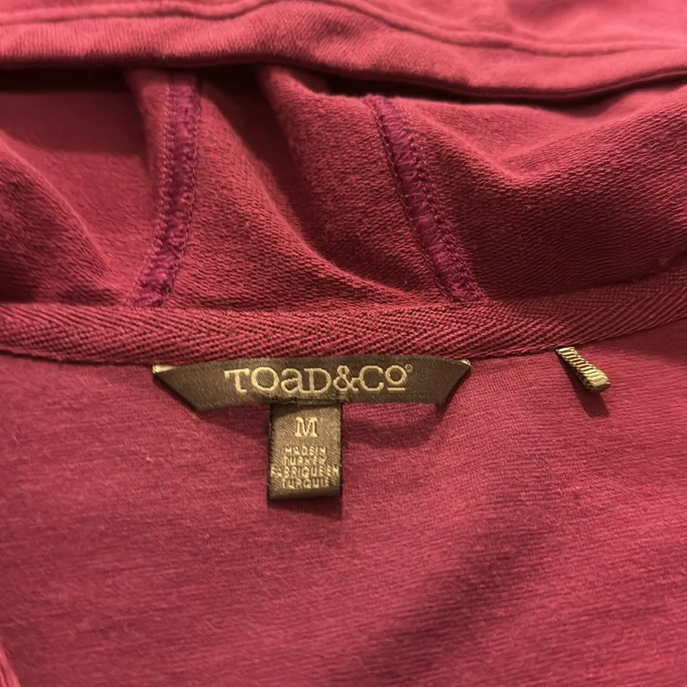Toad & Co full zip hoodie - Picture 2 of 5